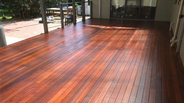 Deck restoration