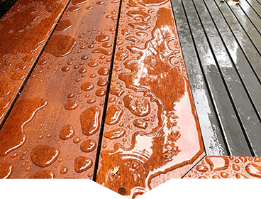 deck finishing with woca oils