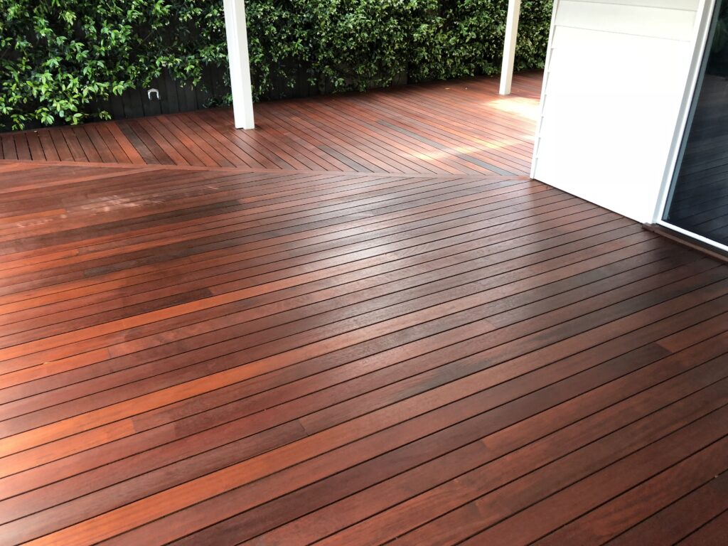 Mornington refurbished deck