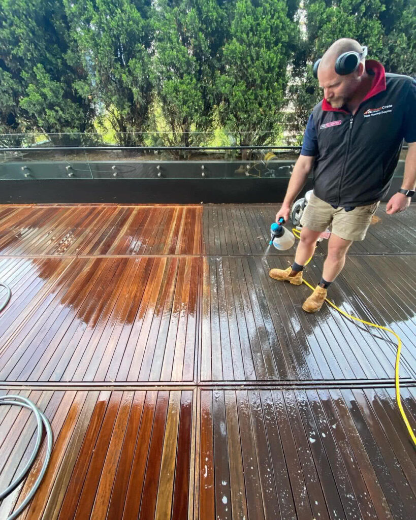 Coating A Deck