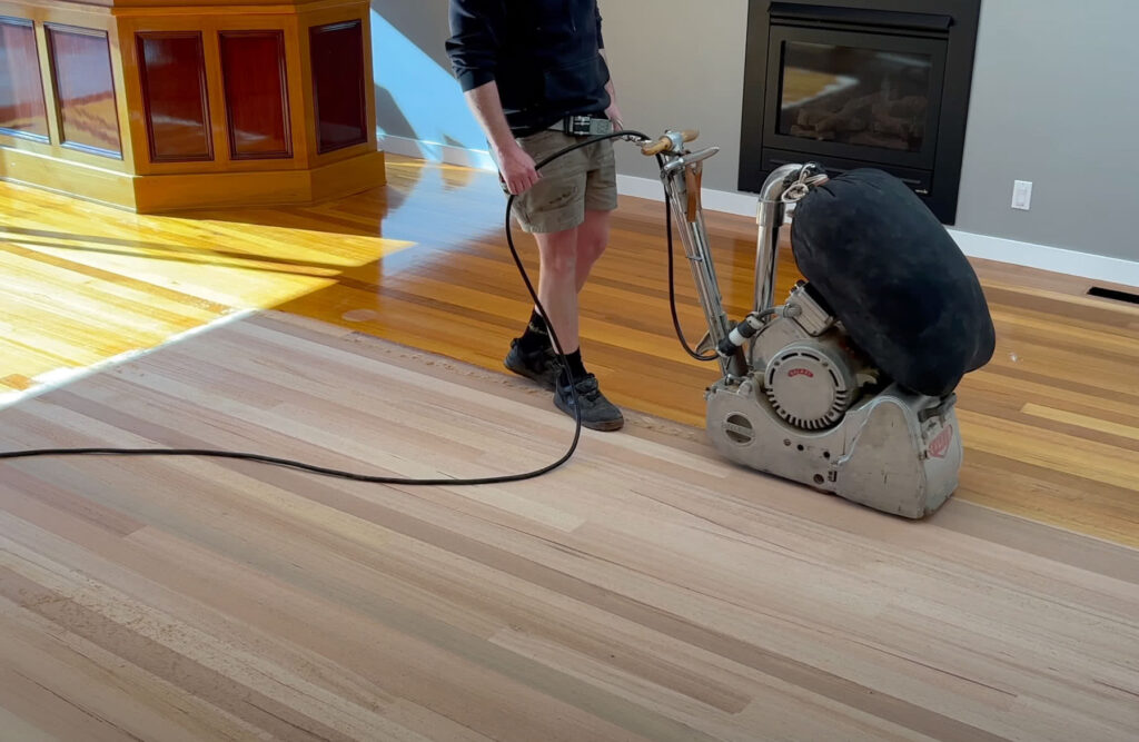 Sanding Floors In Home