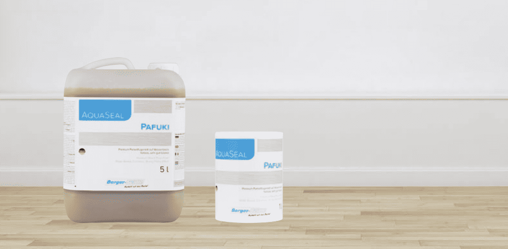 Berger-Seidle’s Aquaseal Pafuki Finish – Quicksand Flooring